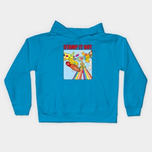 Stamp it out Kids Hoodie